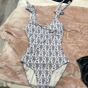 roller rabbit purple swimming suit